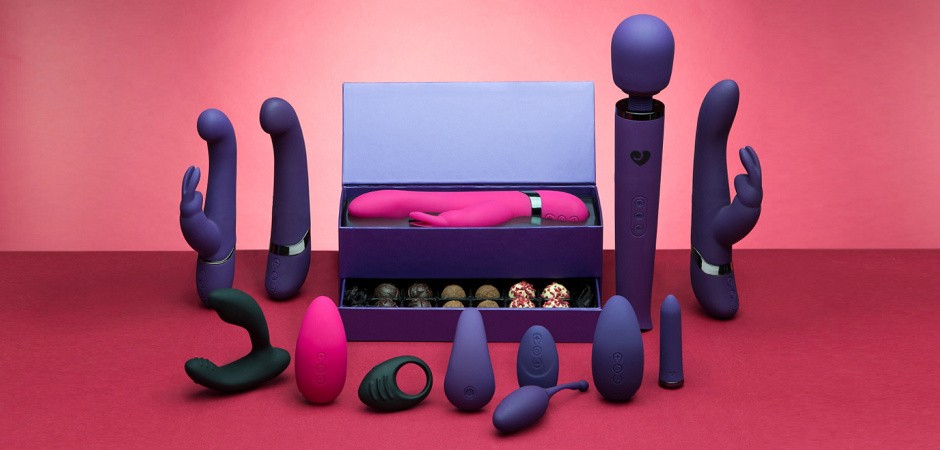 Image of some of Lovehoney's own brand sex toys from the Desire range